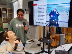 Presentation from Liz and Amendra