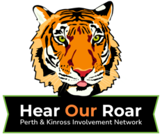 Hear our roar logo