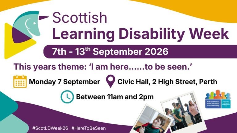 Learning disability week Perth 2026