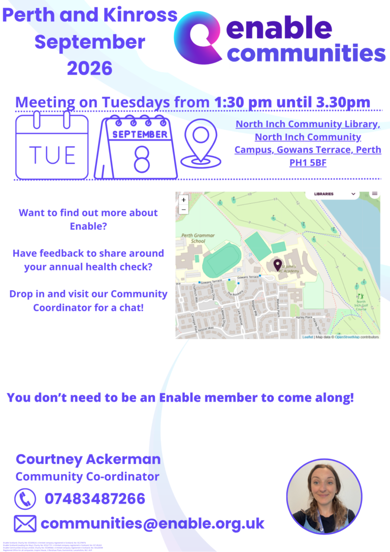 Enable Communities walking group