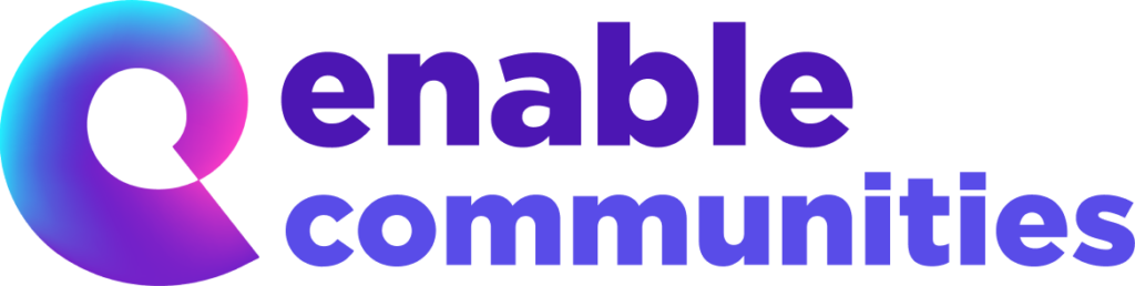 logo for Enable Communities